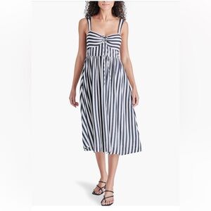 ❤️Steve Madden Deyvani Striped Midi Dress, Like New